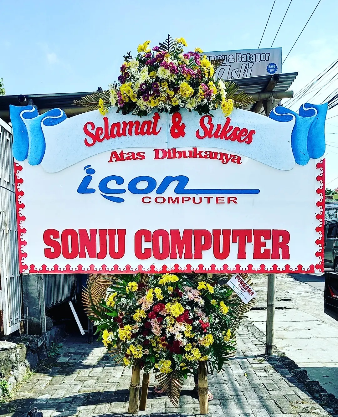 Bunga Papan Pembukaan Usaha
